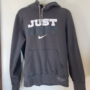 Nike hoodie gray